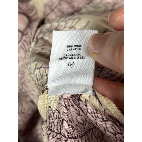 Derek Lam 10 Crosby Celeste Maxi Dress Pink Multi Cream Floral Print 6 Cut Out - Picture 7 of 16